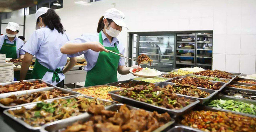 美国企业工厂员工食堂承包
